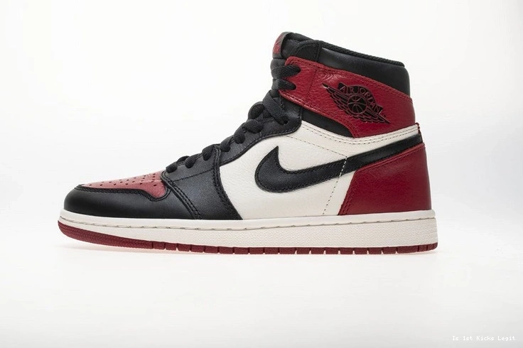 555088-610 Bred Jordan Retro Toe 1 High Air OG 0407